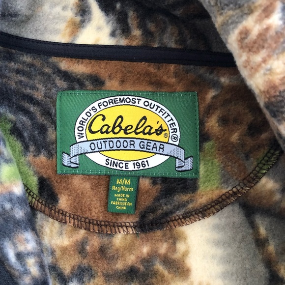 CABELA’S Men’s Fleece Hunting Jacket. Medium M - Picture 7 of 12